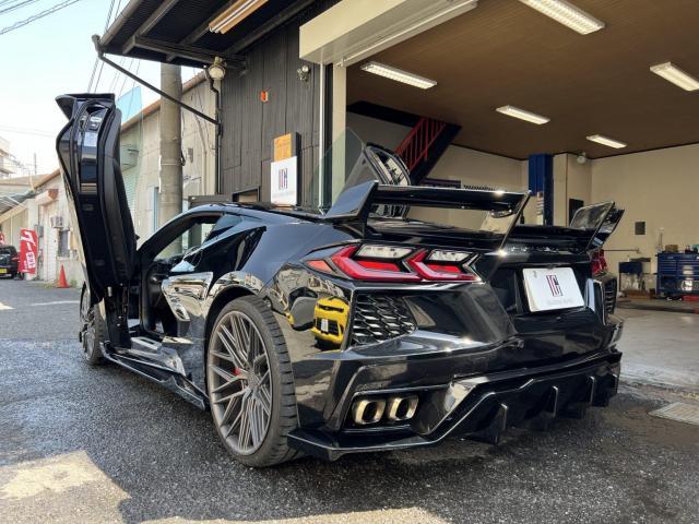 C8コルベット　ガルウィング装着！！