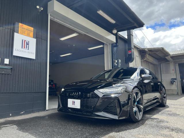 アウディ　現行RS6
ローダウン！！