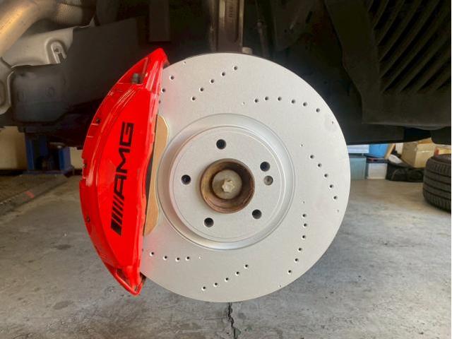 メルセデスＡＭＧ　Ｇ６３　ブレーキメンテナンス