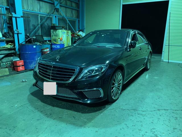 メルセデス・ベンツ　W222　S400ｈ　ハイブリッド　バックアップ用バッテリー交換　（サブバッテリー異常）　　静岡市　清水区　葵区　駿河区　富士市　焼津市　　