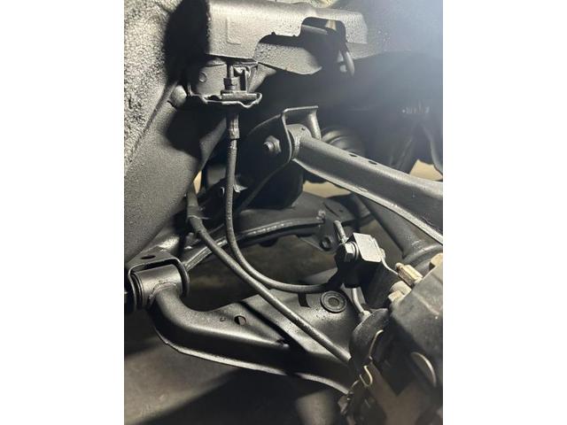 ER34スカイライン　メッシュブレーキホース取付　下廻りアンダーコート　下野市　宇都宮市　壬生町