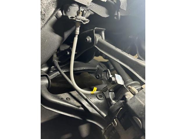 ER34スカイライン　メッシュブレーキホース取付　下廻りアンダーコート　下野市　宇都宮市　壬生町