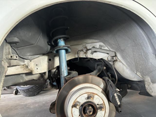 ER34スカイライン　メッシュブレーキホース取付　下廻りアンダーコート　下野市　宇都宮市　壬生町