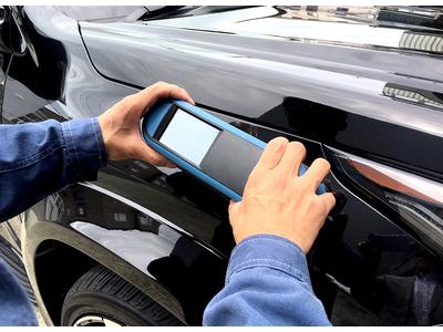 お車に合わせた色にて塗装致します