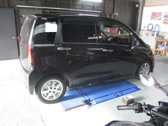 スタッドレスタイヤ履き替え＆車検終了！【山口県　防府市　持込パーツ取付・タイヤ交換・ナビ・ＥＴＣ・ドライブレコーダー等の取付は　タイヤガレージナカムラ　へ！】