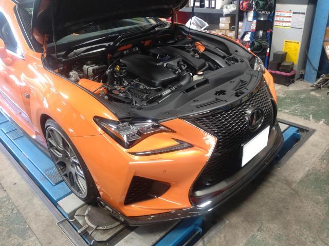 【岡崎市】LEXUS レクサス RC F ATF交換 トルコン太郎 圧送交換 豊田市 西尾市 幸田町 安城市 蒲郡市 三河エリア (株)ＯＷＬ（kkr auto works）