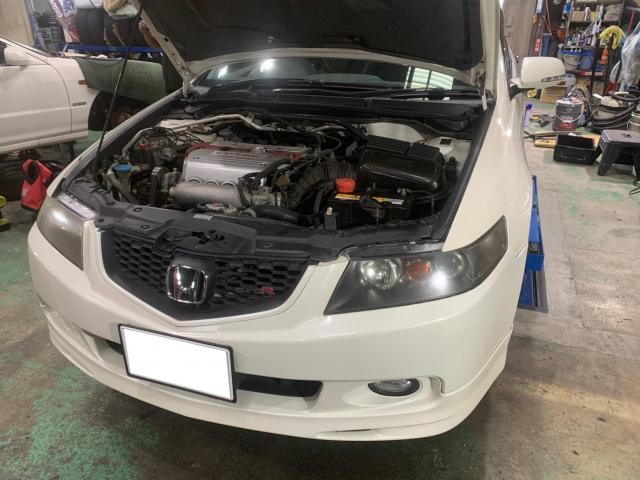 【岡崎市】HONDA ホンダ ACCORD アコード CL7 ユーロR クラッチ交換 マウント交換４輪アライメント調整 豊田市 西尾市 幸田町 安城市 蒲郡市 三河エリア (株)ＯＷＬ（kkr auto works）