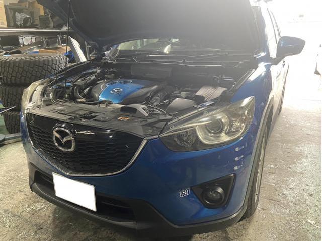 【岡崎市】MAZDA マツダ CX-5 ディーゼルターボ インテークカーボン除去 煤除去 EGR洗浄 豊田市 安城市 知立市 豊明市 東海市 知多市 名古屋市 三河エリア (株)ＯＷＬ（kkr auto works）