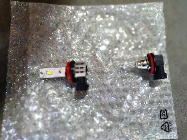 【岡崎市】SUZUKI スズキ アルトターボRS フォグランプ交換 LEDバルブ 豊田市 西尾市 幸田町 安城市 蒲郡市 三河エリア (株)ＯＷＬ（kkr auto works）