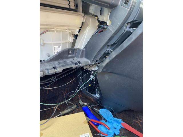 トヨタ　アルファード　カーナビ・ETC・ドラレコ取付