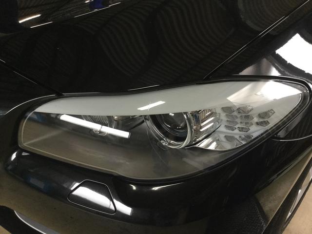 BMW  523d  ヘッドライト曇り  ヘッドライト交換  ヘッドライト修理