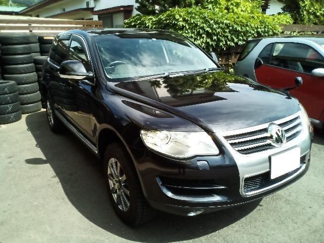 ｖｗ　フォルクスワーゲン　トゥアレグ　2007年式　H19ｙ　ABA-7LBHKS　車検　SUV　4WD　輸入車　福島市