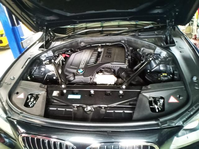 BMW 740i H27y　2015　F01　車検　24ヶ月点検　MOTUL　エンジンオイル交換　バッテリー交換　BOSCH　AGMバッテリー　8100x-clean　輸入車　福島市