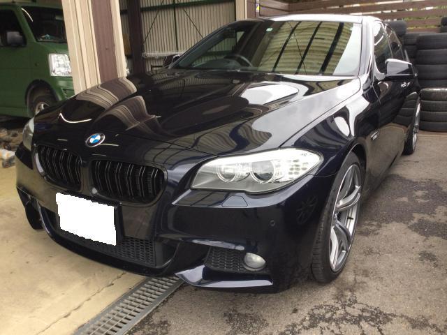 BMW　523ｄ　ｆ10　ディーゼルエンジン　Ｍスポーツ　ラジエーターグリル　グリル交換　輸入車　福島市