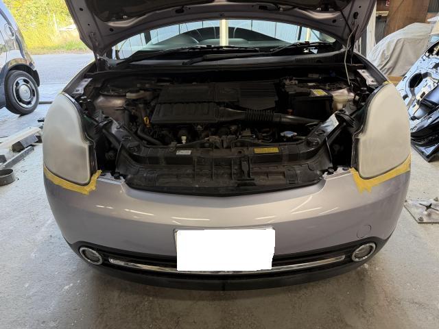 マツダ　ベリーサ　ヘッドライトリペア