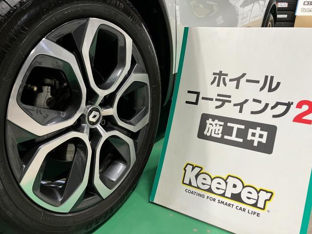 ルノー　キャプチャー　ＥＸキーパー  プレミアムコース　施工　【キーパープロショップ　キーパーラボ　キーパーコーティング　宇都宮　他の地域からのお客様も大歓迎！】