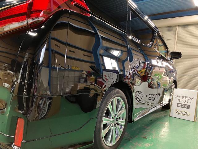 トヨタ アルファード ダイヤモンドキーパー "プレミアム" 施工 【キーパープロショップ キーパーラボ キーパーコーティング 宇都宮 他の地域からのお客様も大歓迎!】