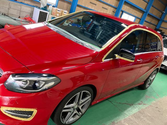 メルセデス・ベンツ　Ｂクラス　フレッシュキーパー　施工　【キーパープロショップ　キーパーラボ　キーパーコーティング　宇都宮　他の地域からのお客様も大歓迎！】