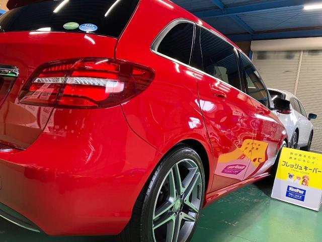 メルセデス・ベンツ　Ｂクラス　フレッシュキーパー　施工　【キーパープロショップ　キーパーラボ　キーパーコーティング　宇都宮　他の地域からのお客様も大歓迎！】