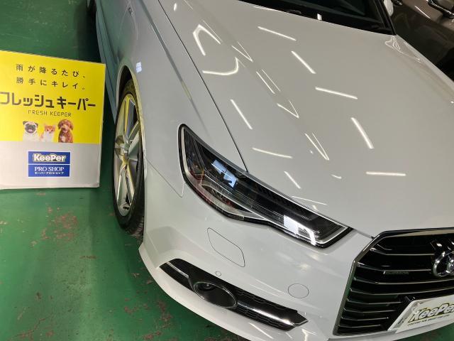 アウディ　Ａ４アバント　フレッシュキーパー　施工　【キーパープロショップ　キーパーラボ　キーパーコーティング　宇都宮　他の地域からのお客様も大歓迎！】