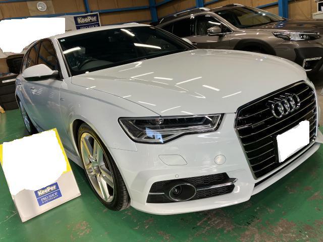 アウディ　Ａ４アバント　フレッシュキーパー　施工　【キーパープロショップ　キーパーラボ　キーパーコーティング　宇都宮　他の地域からのお客様も大歓迎！】