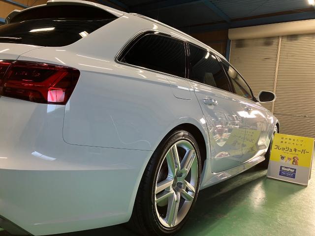 アウディ　Ａ４アバント　フレッシュキーパー　施工　【キーパープロショップ　キーパーラボ　キーパーコーティング　宇都宮　他の地域からのお客様も大歓迎！】