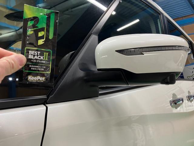 日産　セレナ　ダイヤモンドキーパー　無塗装樹脂パーツキーパー　施工　【キーパープロショップ　キーパーラボ　キーパーコーティング　宇都宮　他の地域からのお客様も大歓迎！】