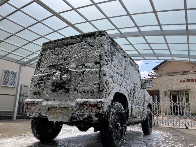 スズキ　ジムニー　新車　フレッシュキーパー　無塗装樹脂パーツキーパー　施工　【キーパープロショップ　キーパーラボ　キーパーコーティング　宇都宮　他の地域からのお客様も大歓迎！】