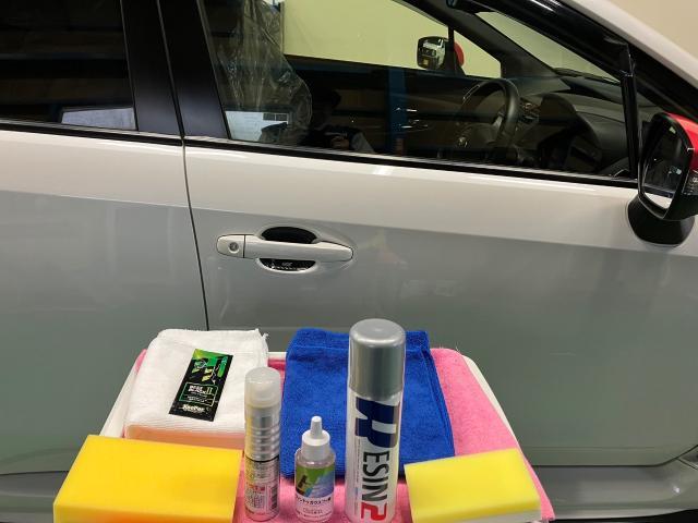 スバル　ＷＲＸ ＳＴＩ　クリスタルキーパー 無塗装樹脂パーツキーパー 窓ガラス全面コーティング 施工　【キーパープロショップ　キーパーラボ　キーパーコーティング　宇都宮　他の地域からのお客様も大歓迎！】