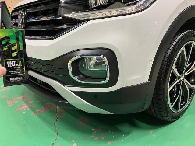 フォルクスワーゲン　Ｔ－クロス　ＥＸキーパー "プレミアムコース" 施工　【キーパープロショップ　キーパーラボ　キーパーコーティング　宇都宮　他の地域からのお客様も大歓迎！】
