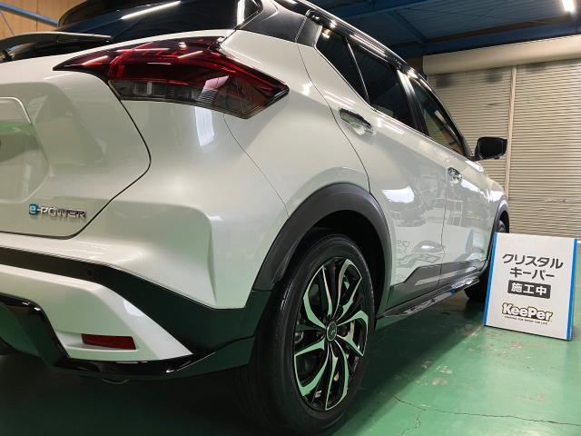 日産　キックス　クリスタルキーパー　施工　【キーパープロショップ　キーパーラボ　キーパーコーティング　宇都宮　他の地域からのお客様も大歓迎！】