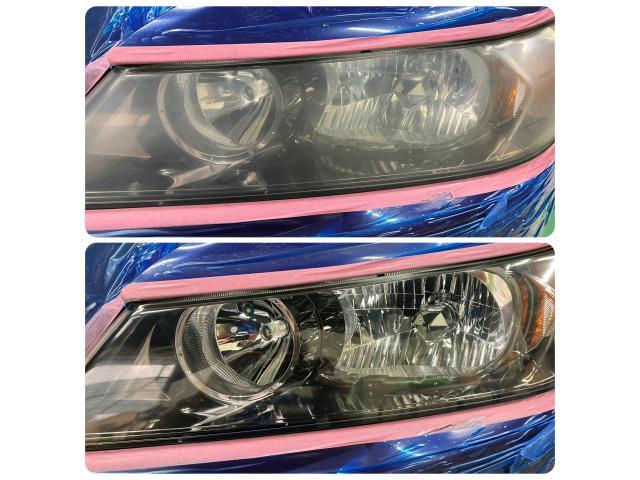 ホンダ　ストリーム　フレッシュキーパー　ヘッドライトコーティング　施工　【キーパープロショップ　キーパーラボ　キーパーコーティング　宇都宮　他の地域からのお客様も大歓迎！】