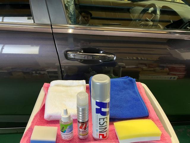 ホンダ　インサイト　ダイヤモンドキーパー　窓ガラス全面コーティング　施工　【キーパープロショップ　キーパーラボ　キーパーコーティング　宇都宮　他の地域からのお客様も大歓迎！】