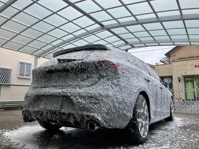 ボルボ　Ｖ４０　クリスタルキーパー　ヘッドライトコーティング　施工　【キーパープロショップ　キーパーラボ　キーパーコーティング　宇都宮　他の地域からのお客様も大歓迎！】