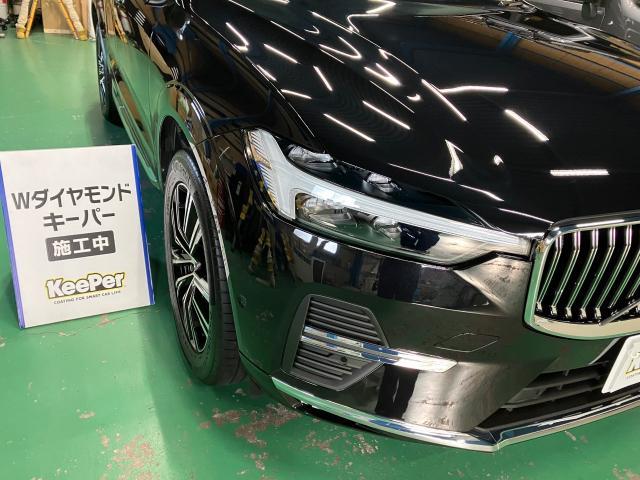 ボルボ　XC60　"W" ダイヤモンドキーパー　施工　【キーパープロショップ　キーパーラボ　キーパーコーティング　宇都宮　他の地域からのお客様も大歓迎！】