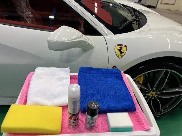 フェラーリ　４８８　フレッシュキーパー　施工　【キーパープロショップ　キーパーラボ　キーパーコーティング　宇都宮　他の地域からのお客様も大歓迎！】