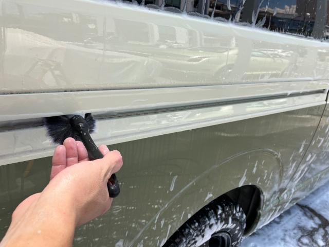 トヨタ　ハイエース　フレッシュキーパー　無塗装樹脂パーツキーパー　施工　【キーパープロショップ　キーパーラボ　キーパーコーティング　宇都宮　他の地域からのお客様も大歓迎！】