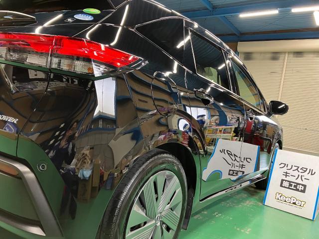 日産　ノート　クリスタルキーパー　無塗装樹脂パーツキーパー　施工　【キーパープロショップ　キーパーラボ　キーパーコーティング　宇都宮　他の地域からのお客様も大歓迎！】
