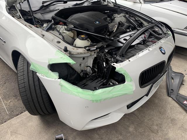 BMW　F10　ヘッドライト結露修理