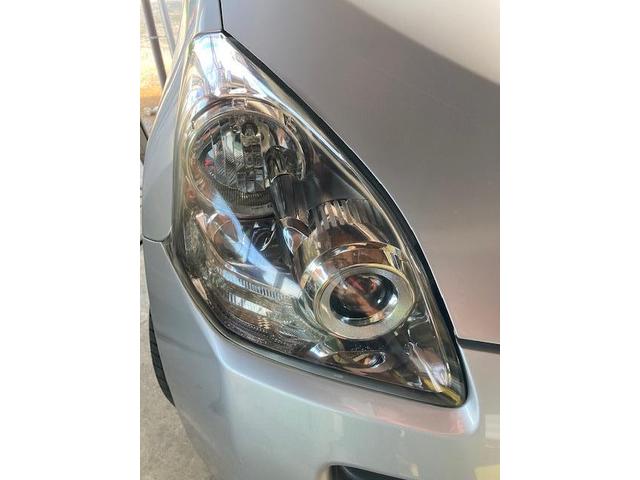 ラクティス　ヘッドライトコーティング作業
