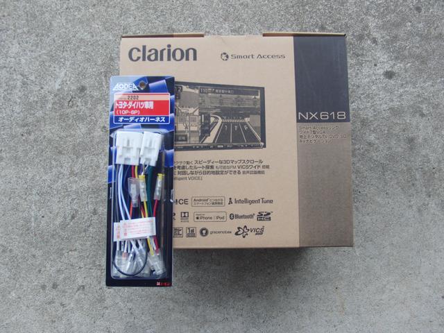 ダイハツ　ムーブ　ナビ取り付け　Clarion