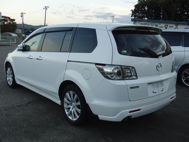 マツダ　ＭＰＶ　Ｈ19年式　４ＷＤ　23Ｃスポーティーパッケージ　白