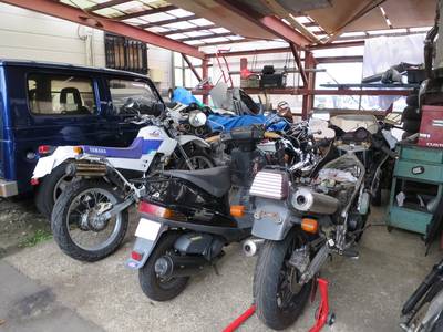 バイク修理もお任せください