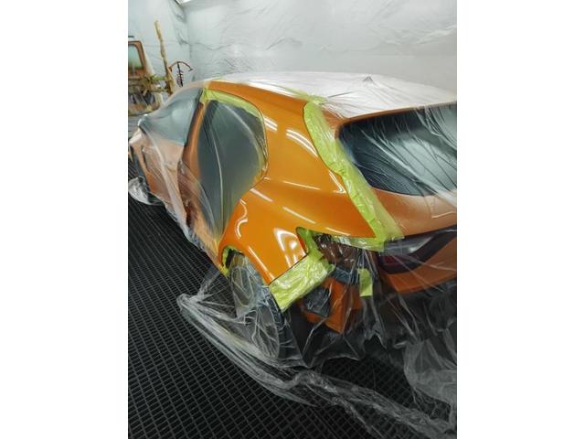 ルノー　メガーヌ　リヤドア・サイドシルカバー　板金・外装補修【輸入車・保険修理対応・板金修理お任せ下さい！ あきる野/日の出町/拝島/青梅/羽村/福生/東村山/瑞穂/八王子/多摩/立川/狭山/入間/飯能】