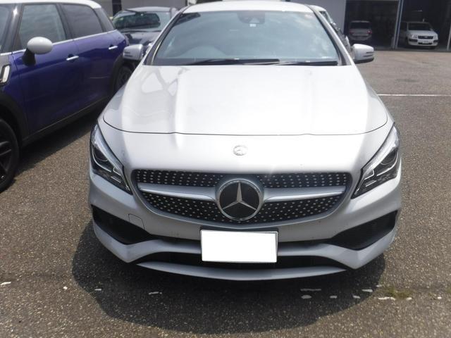 ベンツ　CLA180　リアドア修理　三条市
