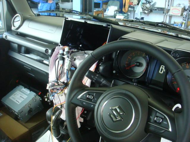 ジムニー　ETC取付