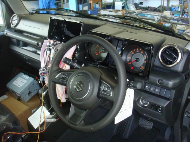 ジムニー　ETC取付