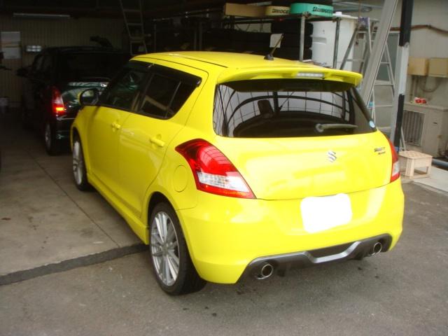 スイフト　スズキ　鈑金