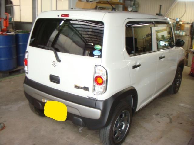 ハスラー　スズキ　車両販売　フォグランプ取付
