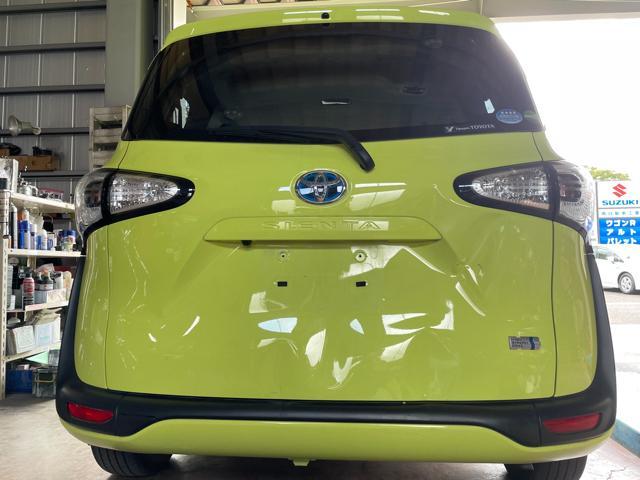 トヨタ シエンタ バックドア 板金塗装 傷凹み直し 米沢市 南自動車工業